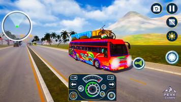 Indian Bus Game Bus Driving 3D screenshot 2