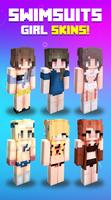 Swimsuit Girl Skins पोस्टर