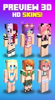 Swimsuit Girl Skins स्क्रीनशॉट 1