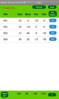 Game Score Card 麻雀 啤牌 計分 Lite الملصق