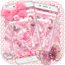 Tema sedoso rosa perla APK
