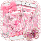 Pearl pink silky theme icon