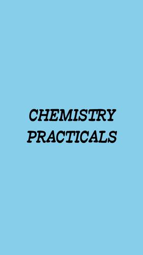 Chemistry Practicals For Android APK Download Chemistry Practicals For Android APK Download