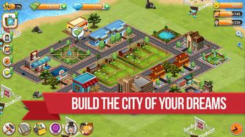 Village Island City Simulation स्क्रीनशॉट 1