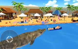 Hungry  Alligator Hunting : Alligator Games captura de pantalla 1