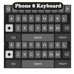 Keyboard for iPhone 8