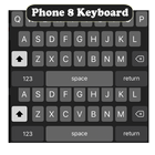 Keyboard for iPhone 8 ikon