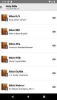 Bible: KJV, BBE, ASV, WEB, LSG پوسٹر