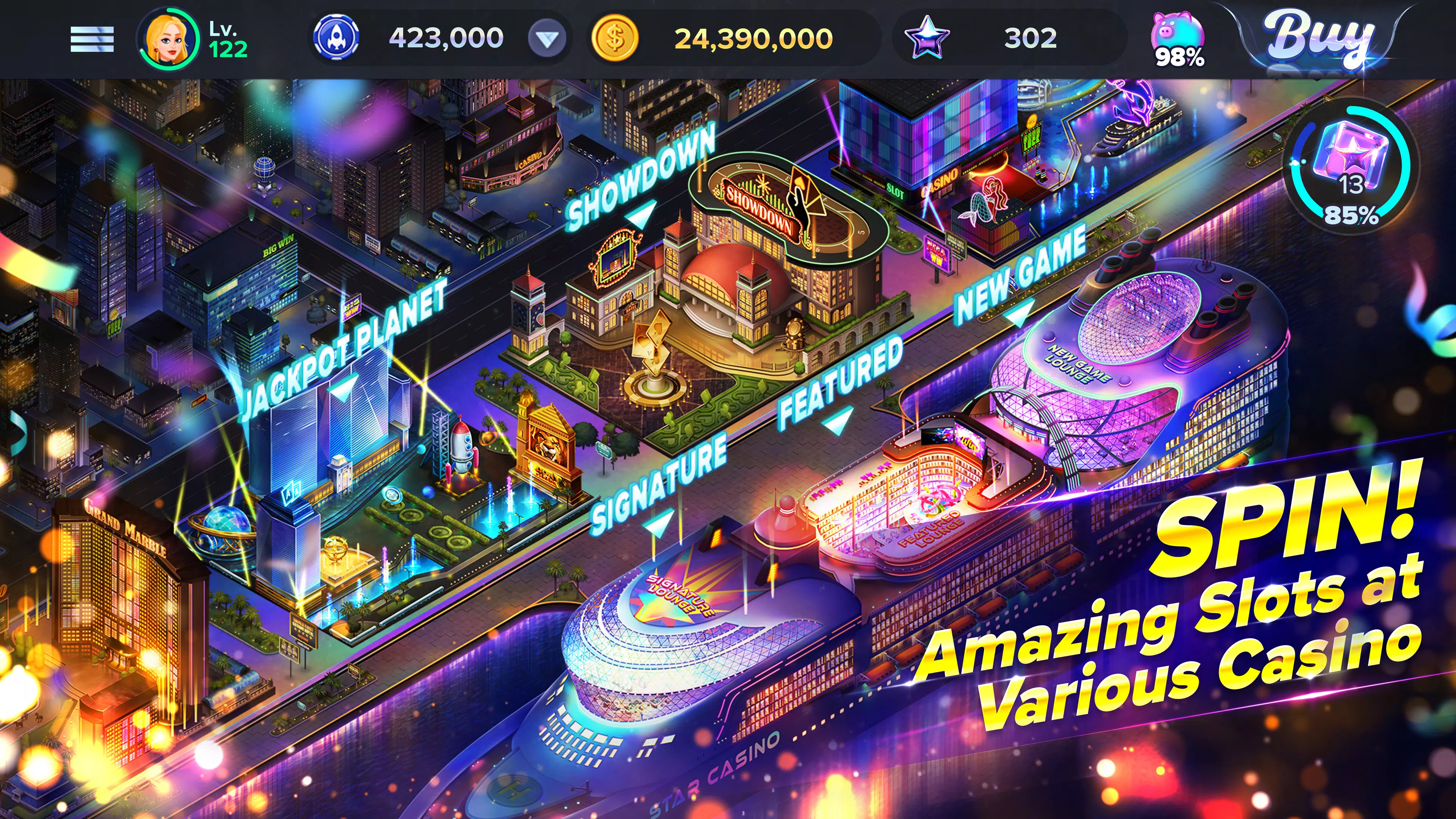 Pebble City - Casino Slots