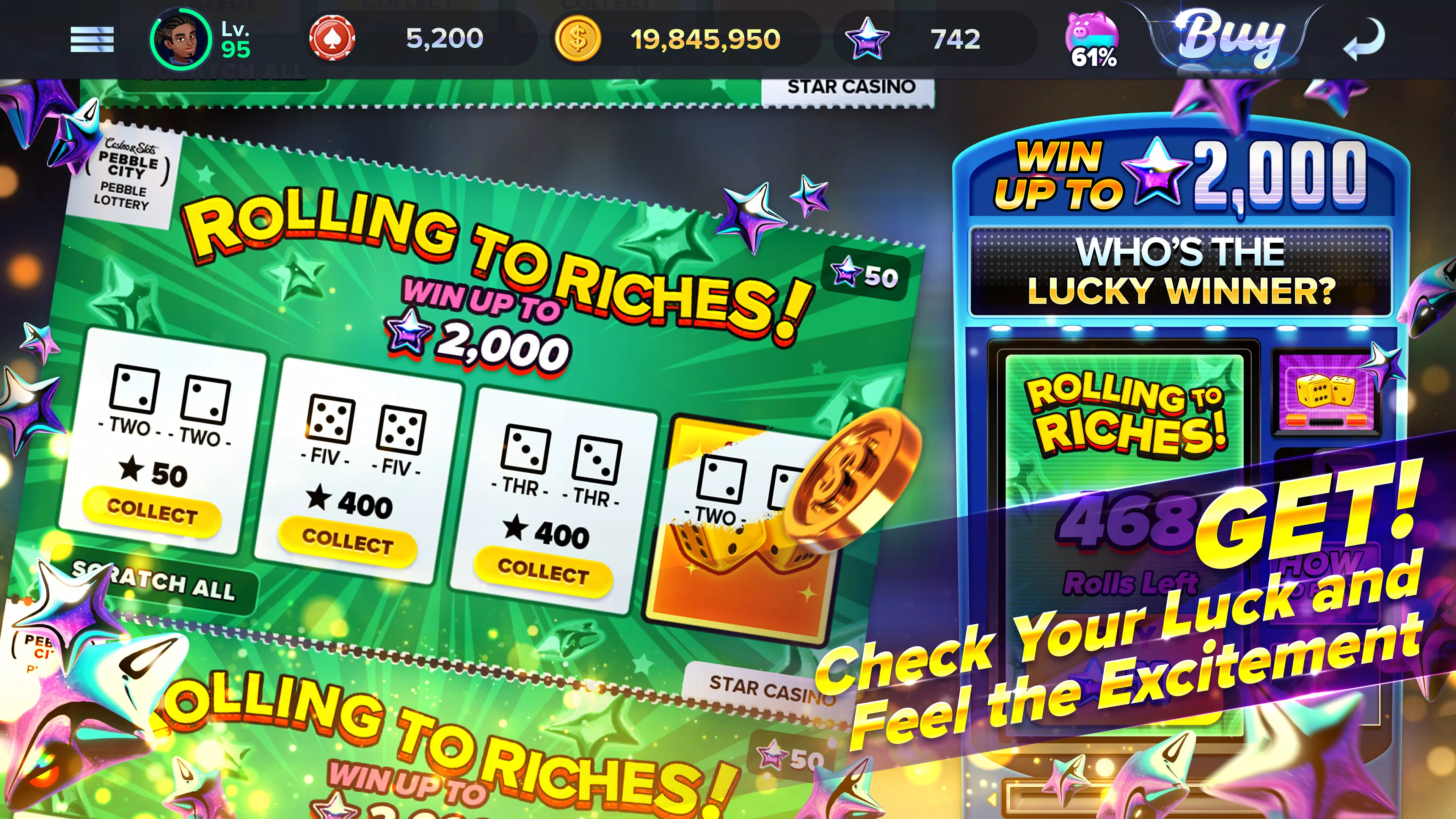 Pebble City - Casino Slots