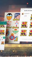 Stickers equipos de futbol español WAStickersApps capture d'écran 1