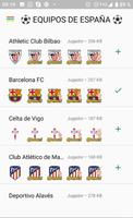 Stickers equipos de futbol español WAStickersApps capture d'écran 3