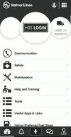 Halvor Driver App captura de pantalla 1