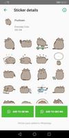 برنامه‌نما Pusheen: Cat WAStickerApp عکس از صفحه