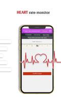 Pedometer 2018: Step Counter & Heart Rate Monitor اسکرین شاٹ 3