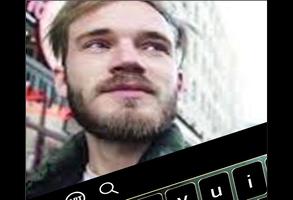 PewDiePie Keyboard  fans 포스터
