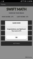 Swift Math Game FREE Screenshot 1