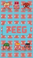 Peeg الملصق