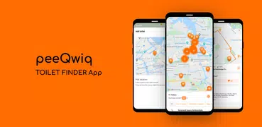peeQwiq. Toilet Finder