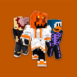 Peaux d'Halloween minecraft icône