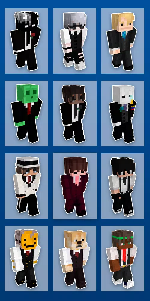 skins de terno minecraft