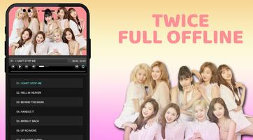 Lagu Twice Full Offline Hits اسکرین شاٹ 3