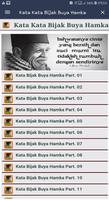 برنامه‌نما Kata Kata Bijak Buya Hamka عکس از صفحه