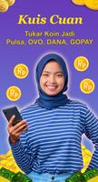 Game kuis penghasil pulsa poster