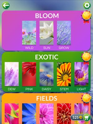 Wordscapes In Bloom Screenshots