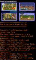 Guide For Dinosaurs Fight poster