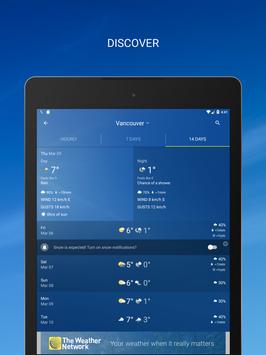 The Weather Network: Local Forecasts & Radar Maps 截图 8