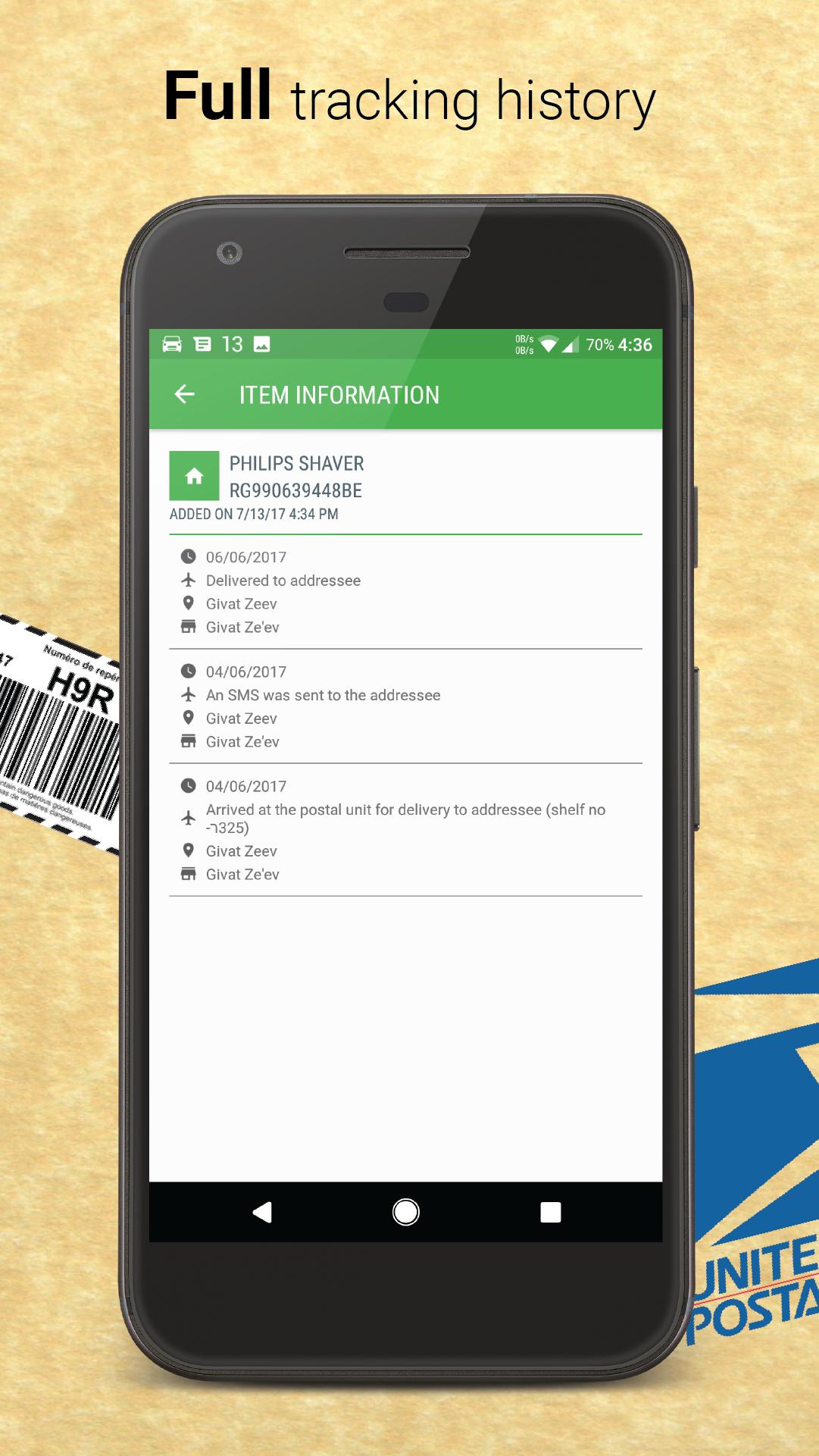Israel Post - Package Tracker APK for Android Download