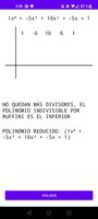 برنامه‌نما Ruffini Calculator عکس از صفحه
