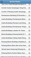 Peluang Bisnis 2017 Gudang IDE capture d'écran 3