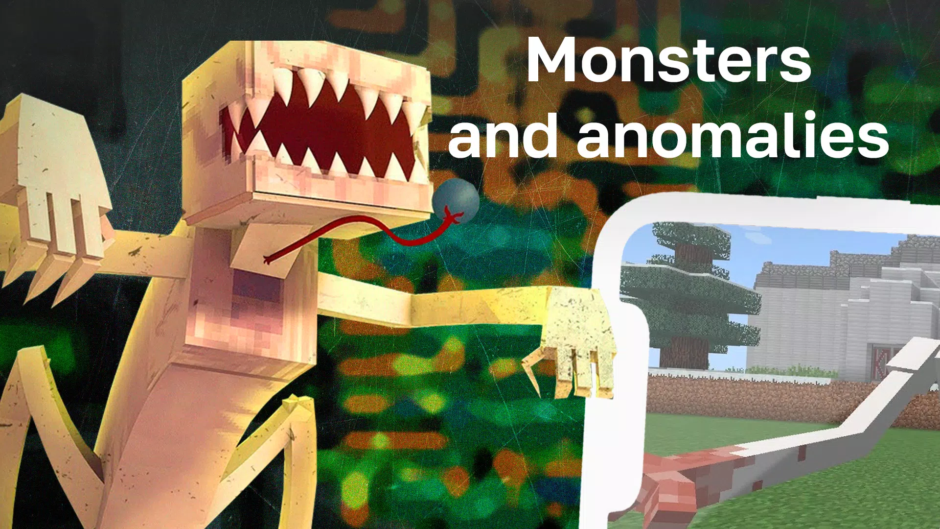 SCP Monsters MOD Minecraft PE for Android - Download