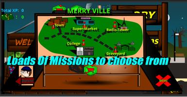 Merry-Ville : Zombie Shooter capture d'écran 2