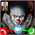 PennyWise Video Call Scary Zeichen
