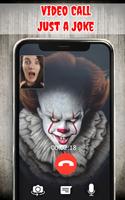 PennyWise Video Call Scary Plakat