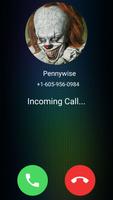 Fake Call from Pennywise Clone captura de pantalla 3