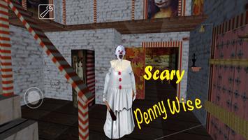 Scary Clown Granny Pennywise تصوير الشاشة 3