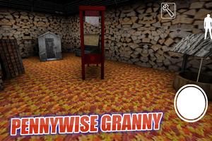 Pennywise Evil Clown Granny - Horror Game 2019 capture d'écran 2