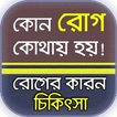 কোথায় কোন রোগ হয়-কোন রোগের কি ঔষধ স্বাস্থ্য টিপস