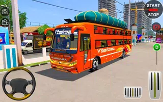 Indian Bus Volvo Simulator syot layar 5