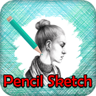 Pencil Sketch Photo Maker : Sketching Drawing Pic أيقونة