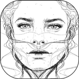 برنامج تحويل الصور إلى رسومات بالرصاص أيقونة