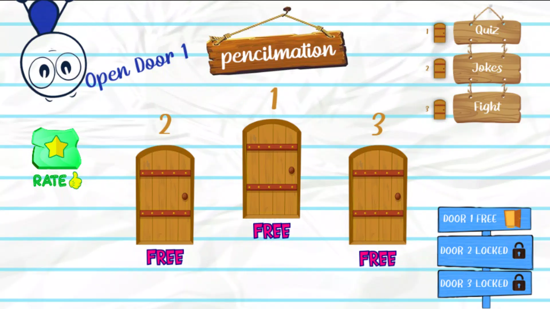 Pencilmation adventure Funny game APK (Android Game) - Free Download