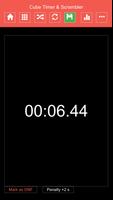 Cube Timer & Scrambler screenshot 1