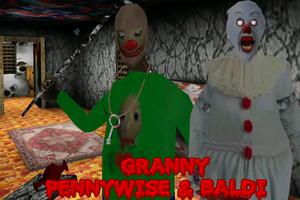 Pennywise & Baldi Granny Mod: Chapter 2 capture d'écran 2