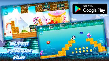 Aventura De Corrida Super Pinguim imagem de tela 1