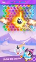 Penguin Bubble Poster